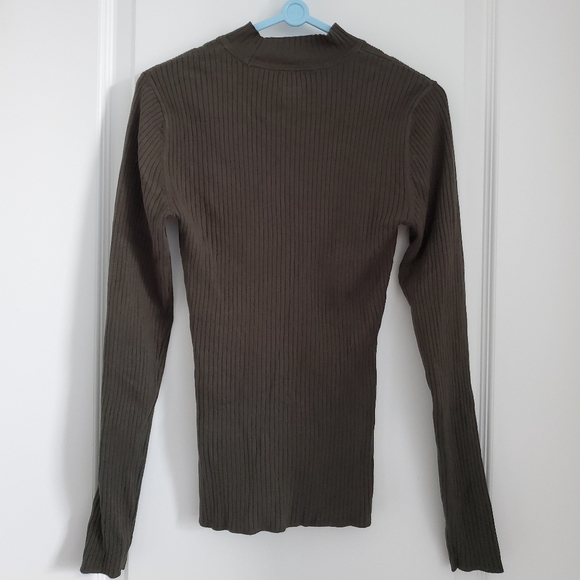 H&M Ribbed Mock Neck Sweater - Picture 4 of 5